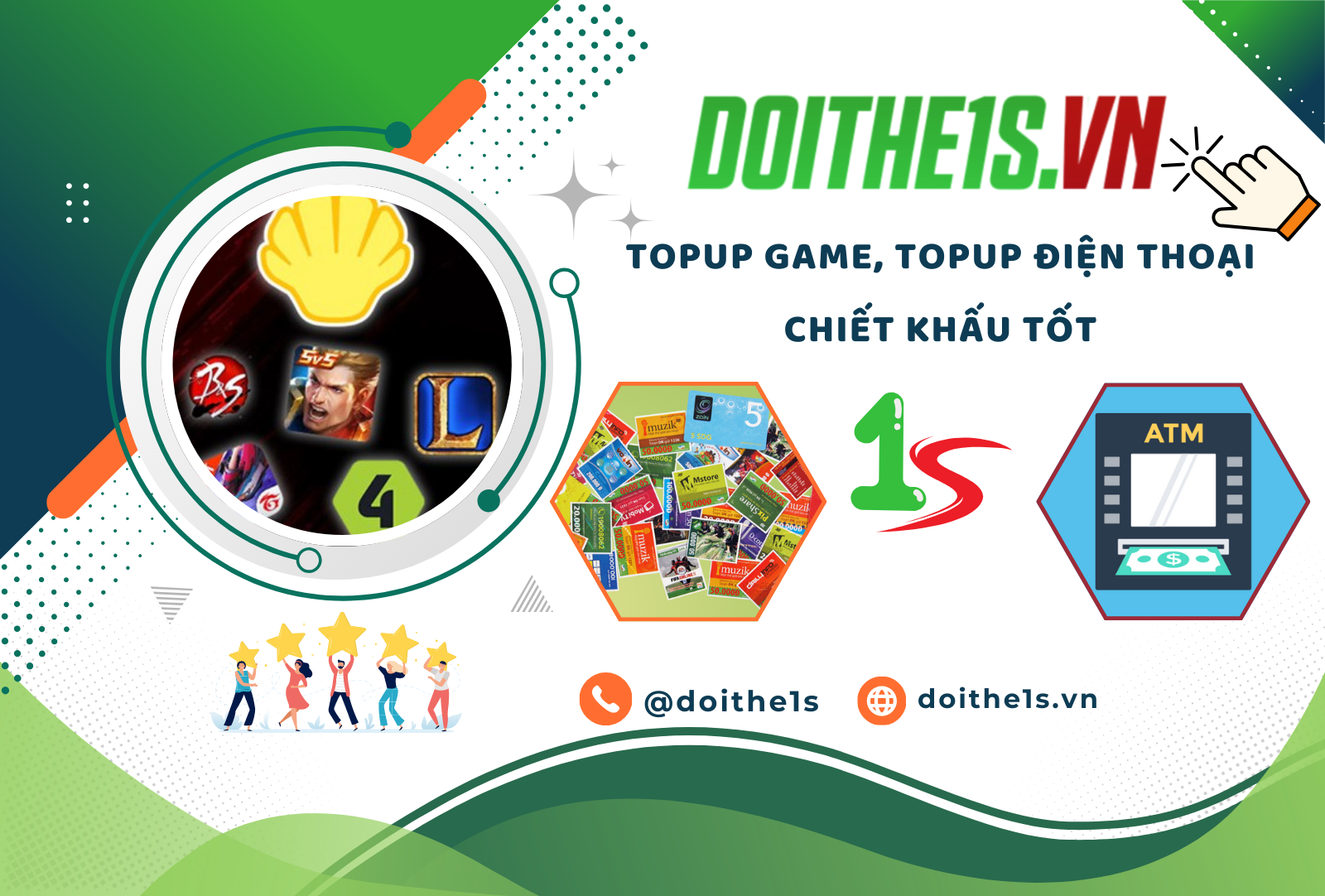 NẠP TIỀN GAME TẠI DOITHE1S.VN